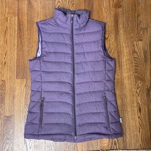 Purple Winter Down Vest